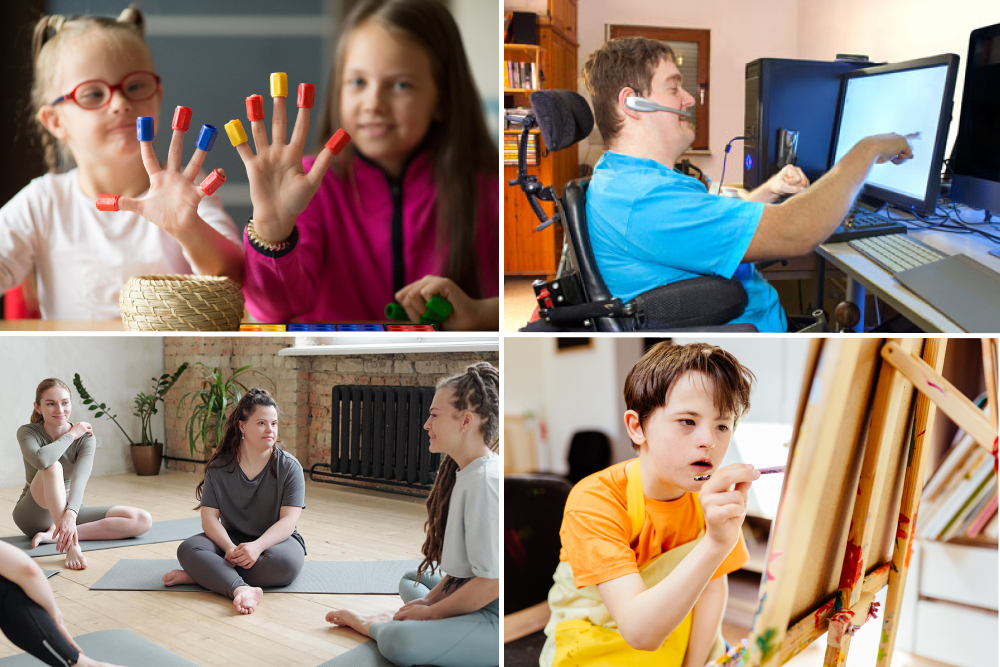 Gracious services Austism down syndrome cerebral palsey hero image