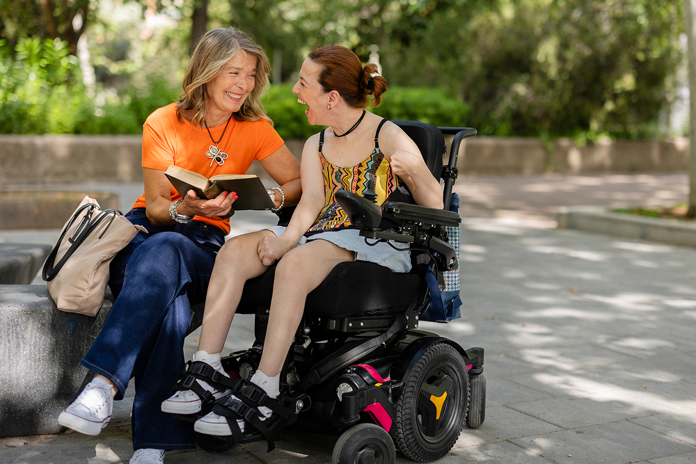 Gracious Services Summer Behavioral Special Needs adult reading