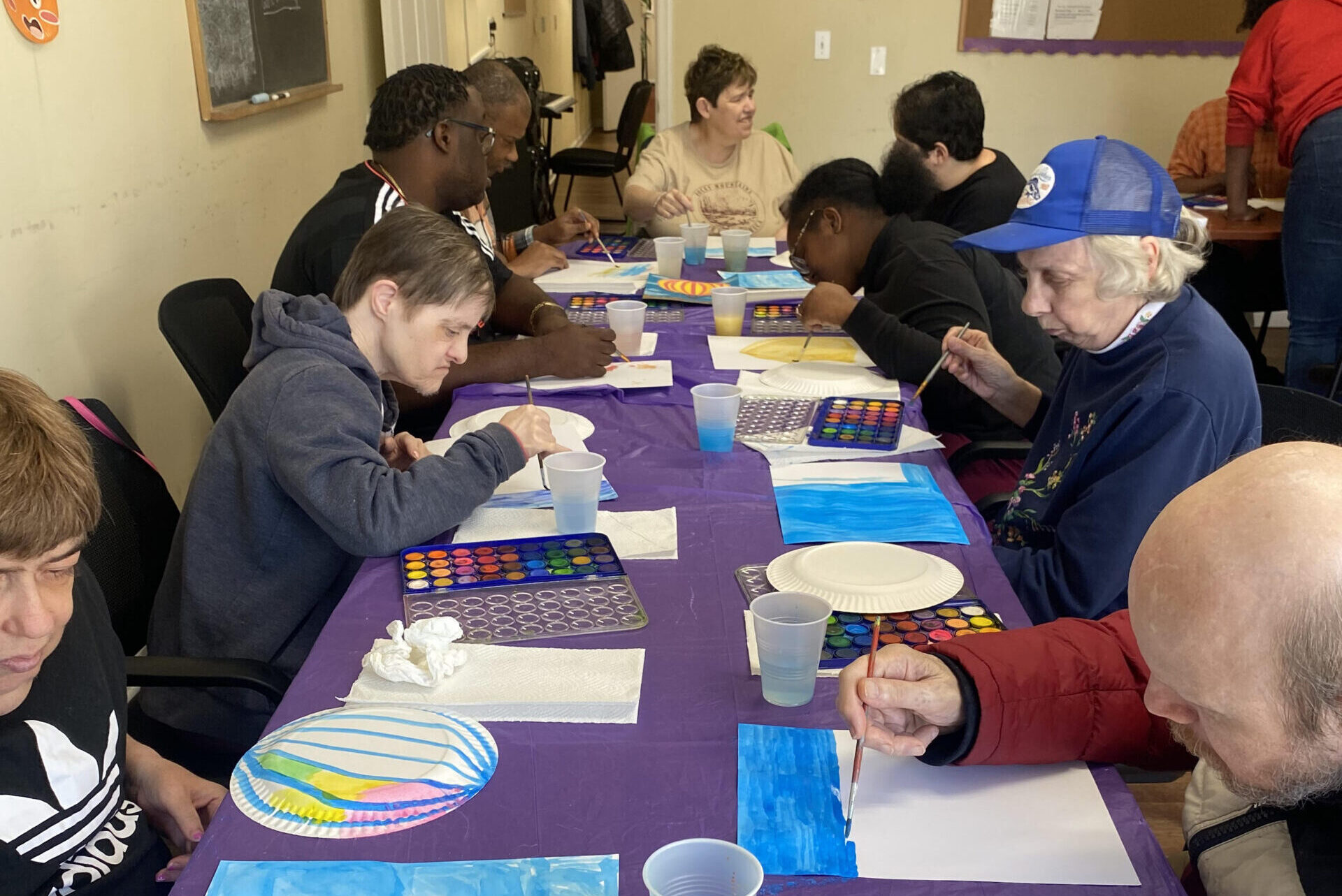 Painting hot air balloon projects